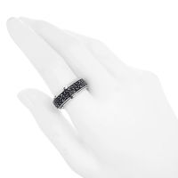 Stainless Steel Ring - Fidget Ring with Triskele 64 (20,4 Ø) 10 US