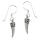 Silver Earrings - Tooth