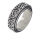 Stainless Steel Ring - Fidget Ring with Triskele Steel-68...