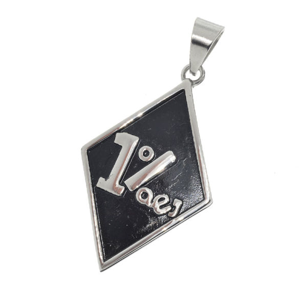 Stainless Steel Pendant - 1% Percent