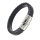 Lederarmband - mit Edelstahl Elementen
