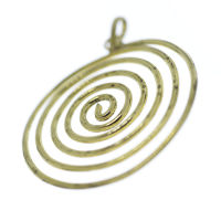Bronzeanhänger – Mit Spirale