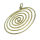 Bronzeanhänger – Mit Spirale