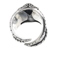 Stainless Steel Ring - Thors Hammer with Runes 64 (20,4 Ø) 10 US-Open