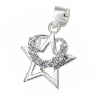 925 Sterling Silberanhänger Stern- "Twinkle" mit Zirkon