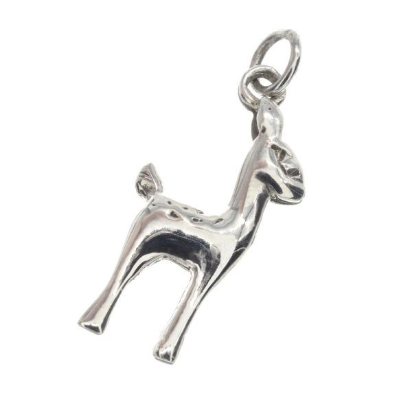 925 Sterling silver pendant - “Bambi” deer