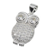 925 Sterling Silberanhänger Eule- "Miley"...