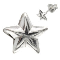 925 Sterling Silver Stud Earrings – Little Star...