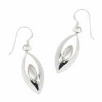 925 Sterling Silver Earrings - Drop-Shaped