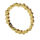 Motorradkette Edelstahl PVD-Gold-22x1,5x0,8cm/60g