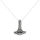 Stainless Steel Pendant - Thors Hammer ‘Inga’ - 41 mm - Simple