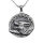 Stainless Steel Pendant - Fenrir - Steel