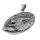 Stainless Steel Pendant - Fenrir - Steel