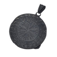 Stainless Steel Pendant - Fenrir - PVD-Black