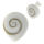 Silver Ear Jewellery - Shivas Eye Drops - 14 mm