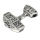 Edelstahlanhänger - Thors Hammer Mjölnir - Stahl