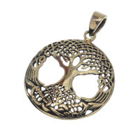 Bronze Pendant - Tree of Life - 30 mm