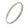 Armreif mattiert - oval 5 mm