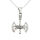 925 Sterling Silver Pendant - Battle Axe
