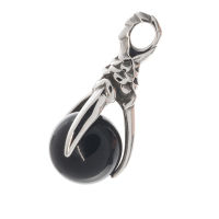 Stainless Steel Pendant - Claw with Sphere