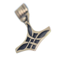 Bronzeanhänger - Thors Hammer 27mm