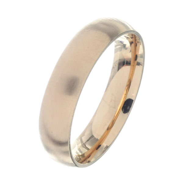 Stainless Steel Ring - PVD-Rosegold - 60 (19,1 Ø) 09 US