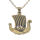 Bronze Pendant - Viking Ship - 19 mm