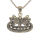 Bronze Pendant - Viking Ship - 22 mm