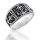 925 Sterling Silver Ring - Anchor "Nordic" 59...