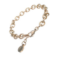 Stainless Steel Bracelet with Plaque