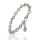 Stainless Steel Bracelet with Plaque