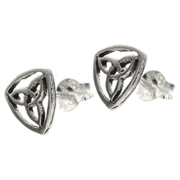 925 Sterling Silberohrstecker - Triskele