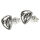 925 Sterling Silberohrstecker - Triskele