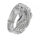925 Sterling silver ring - 6 rings puzzle ring 49 (15,7 Ø) 5 US