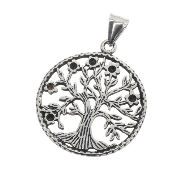 Stainless steel pendant - Tree of Life
