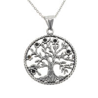 Stainless steel pendant - Tree of Life