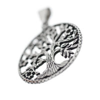 Stainless steel pendant - Tree of Life