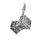 Edelstahlanhänger Keltischer Hammer Stahl-40mm
