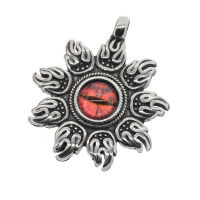 Stainless steel pendant - Demoneye