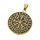 Stainless steel pendant - Vegvísir Bi-Color