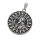 Stainless steel pendant - Benedictus medal - St Benedict...