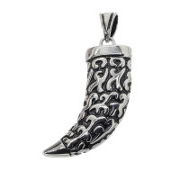Stainless steel pendant - Horn “A boire”