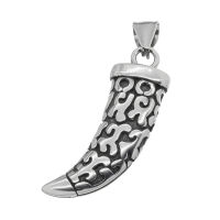 Stainless steel pendant - Horn “A boire”