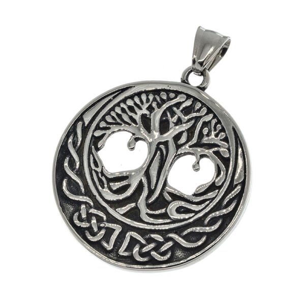 Stainless steel pendant – Yggdrasil “Voltan”
