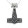 Thors Hammer mit Widderkopf Stahl-48mm
