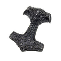 Edelstahlanhänger - Thors Hammer