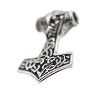 Edelstahlanhänger - Thors Hammer 49 mm Stahl