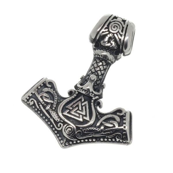 Stainless steel pendant - Thors hammer “Ohorg”