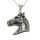 Stainless steel pendant - horse head  “Lore”