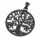 Stainless Steel Pendant Tree Of Life with Stones...
